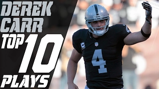 Derek Carr's Top 10 Plays of the 2016 Season | NFL Highlights