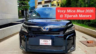 Toyota Voxy Mica Blue Greenish #Hybrid. #model 2020 #import by #Tijarah Motors. #Dhaka 📞01733015114