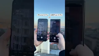 Iphone 13pro max vs Google pixel 6 pro Zoom test 🙀🙀 #iphone 13 pro #pixel 6 pro #appleiphone #google