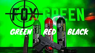 AIRSOFT GAS - GREEN RED BLACK WHATS BEST?