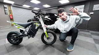 UNBOXING INSANE ELECTRIC PITBIKE... FAST!