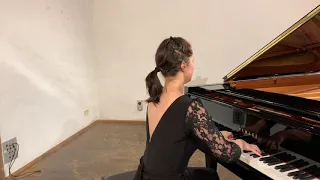 Yasmin Rowe performs Chopin Preludes, op 28: no. 3, 8 & 13