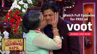 Comedy Nights With Kapil | Dadi Finally Kisses Shahrukh