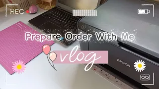 VLOG small business prepare & packing order with me ASMR | Malaysia | no talking | relaxing music