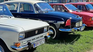 Москвич 2140 Миша- Retro oslavy 1.mája v Hornej Strede