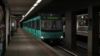 Train Simulator 2017- Siemens U4 Frankfurt Miquel-Adickes-Allee-