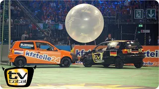 Stefan Raab vs. Harry Wijnvoord | Gruppe B: Deutschland - Niederlande | TV total Autoball EM 2012