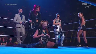 Ronda Rousey & Shayna Baszler VS Alba Fyre & Isla Dawn 1/2