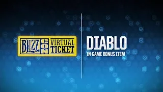 BlizzCon 2018 Virtual Ticket - Diablo: In-Game Item Reveal