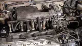 How to test fuel pump pressure Toyota Corolla. Years 1991 to 2002