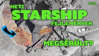 Heti Starship fejlemények #56 (2023.08.15.)  |  Repedések az indítóállás körül?  |  Spacejunkie