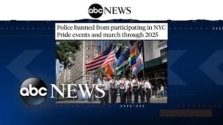 Police react to NYC Pride March ban