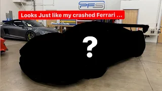 NEW WRAP BRINGS BACK MY CRASHED FERRARI 458 DESIGN! * Emotional*