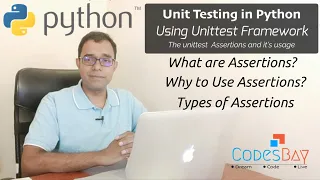 Using Test Assertions: Unit Testing in Python using Unittest Framework
