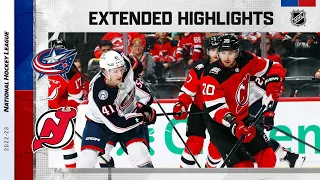 Columbus Blue Jackets vs. New Jersey Devils Apr 6, 2023 HIGHLIGHTS