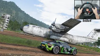 Porsche 918 Aerodrome DRAG RACE ~ Forza Horizon 5 / Steering Wheel & Shifter Logitech G29 #SHorts