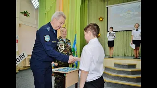 Посвящение в кадеты - "Десантники"