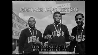 Olympics:  US Army Personnel In Olympic Games, Rome Italy 03-06Sep60 | 221346-07 | Footage Farm Ltd