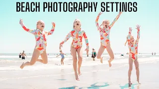 Camera settings for the beach portait photography