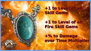 How to craft a high-budget righteous fire amulet! 3.21