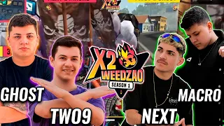 X2 MUNDIAL WEEDZAO -  TWO9 E GHOST VS NEXT E MACRO !  QUE SHOOOW !