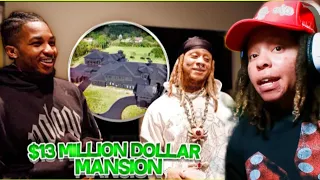 WOW!🔥LoftyLiyah Reacts To Trippie Redd's $13 Million BLACKED OUT Mansion Tour W/ DDG!