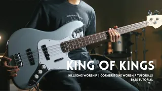 King of Kings - Hillsong Worship // Bass Tutorial (FREE TABS!)