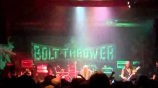 BOLT THROWER Live pt 1 at The Oakland Metro Oakland CA 5.26.2013