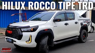 REVIEW HILUX ROCCO TIPE TRD BY FERRARI VARIASI SURABAYA