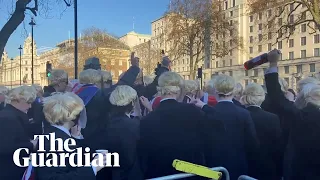 'My name is Boris': Johnson lookalikes stage lockdown party protest outside No 10