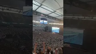 Eintracht Frankfurt fans following the Final from Waldstadion 🇩🇪