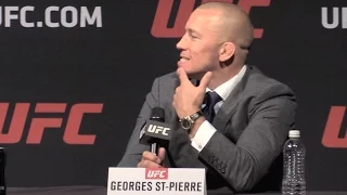 Georges St-Pierre vs Michael Bisping Press Conference  (FULL)