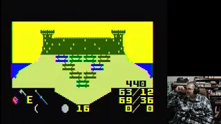 Playing Intellivision Games (Treasure of Tarmin)