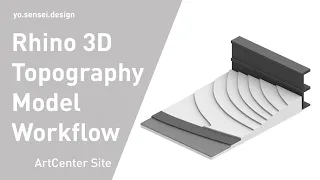 Rhino 3D Topography Model