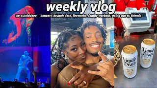 WEEKLY VLOG | PLANNING MY BRIDAL SHOWER + OUT WITH FRIENDS + LIL BABY/CHRIS BROWN CONCERT + MORE!