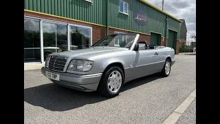 1997 Mercedes E220 W124 Cabriolet Sportline Classic Car for Sale in Louth Lincolnshire