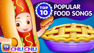 Pat a Cake, Hot Cross Buns & More - Top 10 Popular Food Songs for Kids - ChuChu TV Nursery Rhymes
