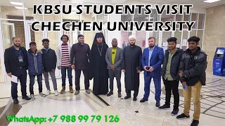 Indian (Tamil) Students visit Kadyrov Chechen University | Education vlog