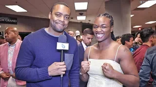 Claressa Shields REACTION Adrian Broner LOSS vs Manny Pacquiao