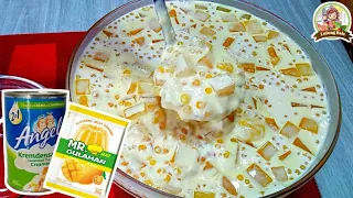 MANGO JELLY SALAD || Quick and easy to make || Budget-friendly dessert