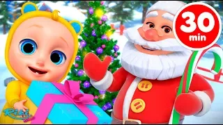 Jingle Bells Johny Johny | Christmas Songs | Nursery Rhymes for Babies на русском!