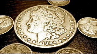 Metal Detecting MASSIVE Silver Dollar Live Dig! Loads of Old Coins Found!