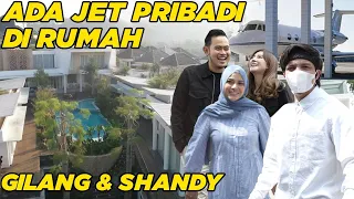 ATTA AUREL kaget Ada jet pribadi di rumah Gilang dan Shandy