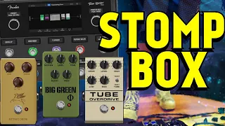 Fender Tone Master Pro - Let's Check Out The Stompboxes!