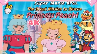 Super Mario Bros. The Great Mission to Rescue Princess Peach! (4k remastered) English Dub