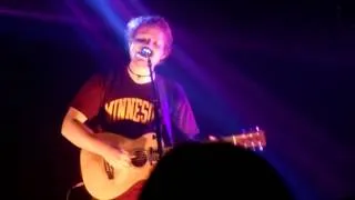 Ed Sheeran - Parting Glass | Belgium 24/11/12