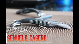 #Señuelo casero hecho con afeitador / #Homemade #FISHING LURE