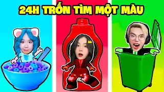 SAMMY 24H TRỐN TÌM MỘT MÀU TÀNG HÌNH SIÊU KHÓ TRONG ROBLOX