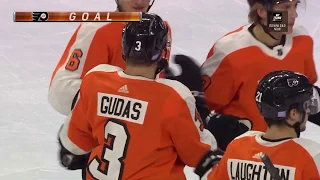 Radko Gudas Goal - Philadelphia Flyers vs Ottawa Senators (11/27/18)