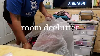 decluttering my room / cleaning motivation + no talking!